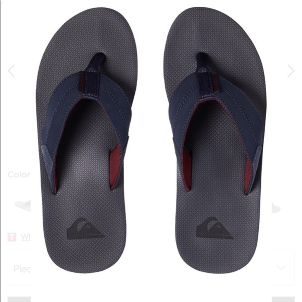 NWT Quiksilver Coastal Oasis Sandals